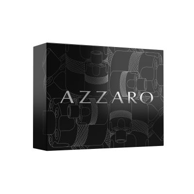 Azzaro The Most Wanted Pacco regalo eau de parfum 100 ml + eau de parfum 10 ml + shampoo per corpo e capelli Wanted 75 ml