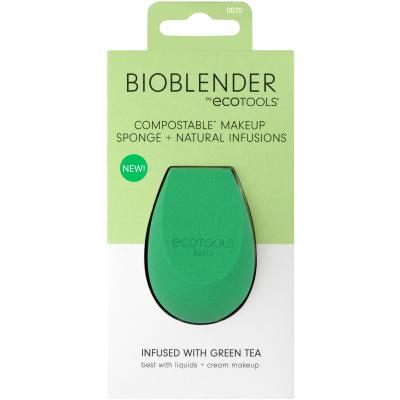 EcoTools Bioblender Green Tea Makeup Sponge Applicatore donna 1 pz