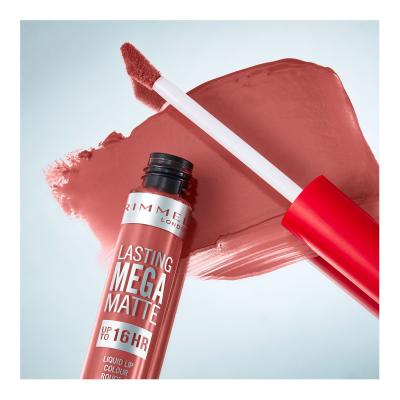 Rimmel London Lasting Mega Matte Liquid Lip Colour Rossetto donna 7,4 ml Tonalità Pink Blink