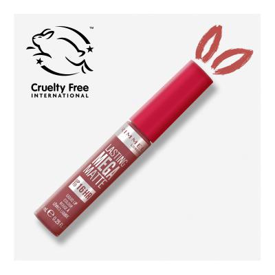 Rimmel London Lasting Mega Matte Liquid Lip Colour Rossetto donna 7,4 ml Tonalità Rose &amp; Shine