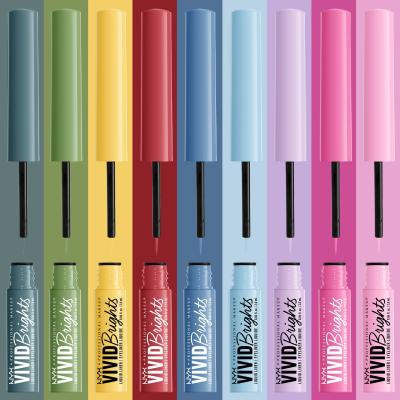 NYX Professional Makeup Vivid Brights Eyeliner donna 2 ml Tonalità 08 Don´t Pink Twice