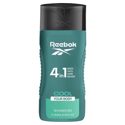 Reebok Cool Your Body Doccia gel uomo 250 ml