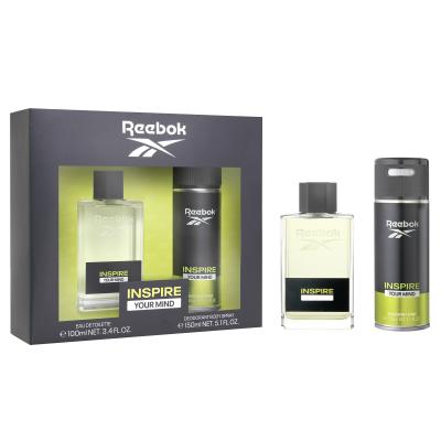 Reebok Inspire Your Mind Pacco regalo eau de toilette 100 ml + deodorante 150 ml