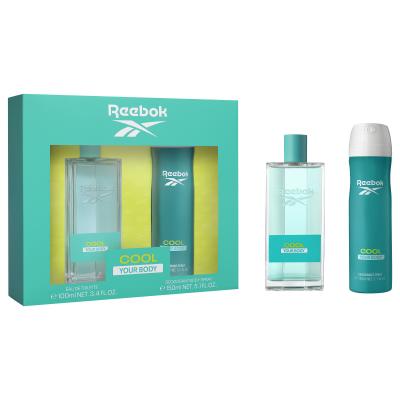 Reebok Cool Your Body Pacco regalo eau de toilette 100 ml + deodorante 150 ml