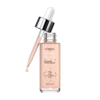 L&#039;Oréal Paris True Match Nude Plumping Tinted Serum Fondotinta donna 30 ml Tonalità 1-2 Rosy Light