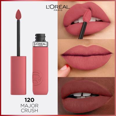 L&#039;Oréal Paris Infaillible Matte Resistance Lipstick Rossetto donna 5 ml Tonalità 120 Major Crush