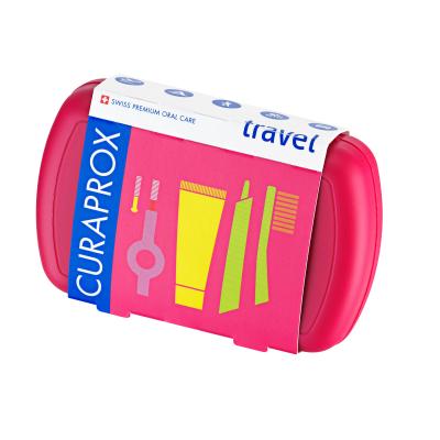 Curaprox Travel Set Red Spazzolino da denti Set