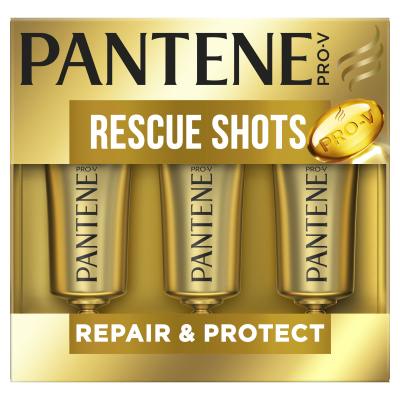 Pantene Intensive Repair (Repair &amp; Protect) Rescue Shots Sieri e trattamenti per capelli donna 3x15 ml