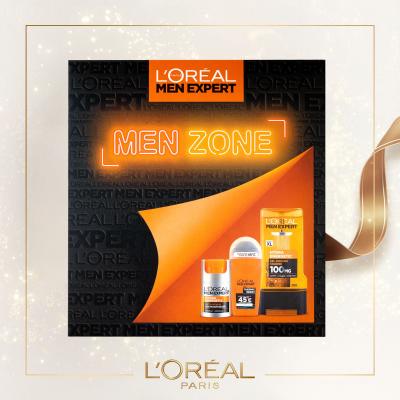 L&#039;Oréal Paris Men Expert Hydra Energetic Pacco regalo crema idratante Men Expert Hydra Energetic Daily Moisturizer 50 ml + gel doccia Men Expert Hydra Energetic 300 ml + antitraspirante Men Expert Thermic Resist Antiperspirant 45° 50 ml