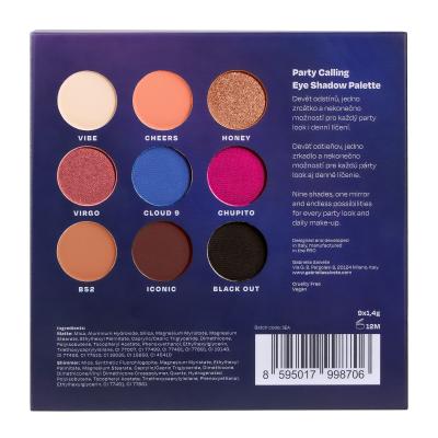 Gabriella Salvete Party Calling Eyeshadow Palette Ombretto donna 12,6 g