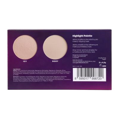 Gabriella Salvete Party Calling Highlight Palette Illuminante donna 8,4 g Tonalità Icy &amp; Body