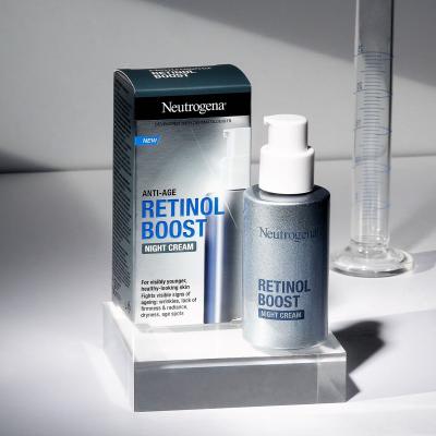 Neutrogena Retinol Boost Pacco regalo crema per la pelle da notte Retinol Boost Night Cream 50 ml + siero per la pelle da giorno Retinol Boost Serum 30 ml + crema per gli occhi Retinol Boost Eye Cream 15 ml