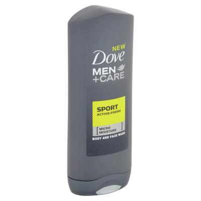 Dove Men + Care Sport Care Active + Fresh Doccia gel uomo 400 ml