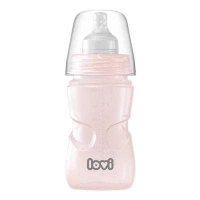 LOVI Trends Bottle 3m+ Pink Biberon bambino 250 ml