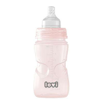 LOVI Trends Bottle 3m+ Pink Biberon bambino 250 ml