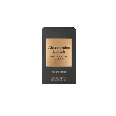 Abercrombie &amp; Fitch Authentic Night Eau de Toilette uomo 30 ml