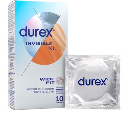 Durex Invisible XL Preservativi uomo Set