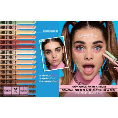 NYX Professional Makeup Pro Fix Stick Correcting Concealer Correttore donna 1,6 g Tonalità 15 Cocoa