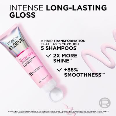 L&#039;Oréal Paris Elseve Glycolic Gloss Conditioner Balsamo per capelli donna 150 ml