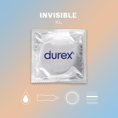 Durex Invisible XL Preservativi uomo Set