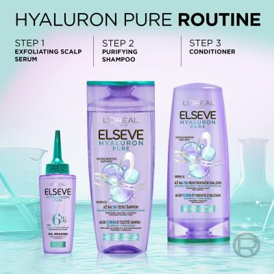 L&#039;Oréal Paris Elseve Hyaluron Pure Oil Erasing Scalp Serum Sieri e trattamenti per capelli donna 102 ml