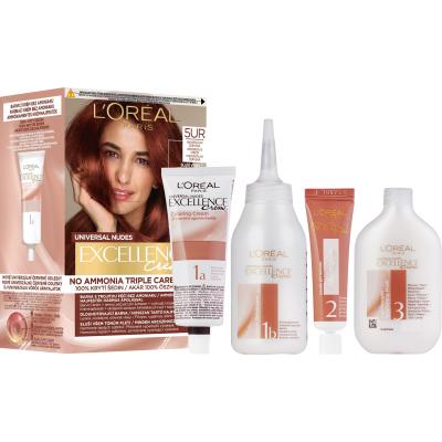 L&#039;Oréal Paris Excellence Creme Triple Protection Tinta capelli donna 48 ml Tonalità 5UR Universal Red