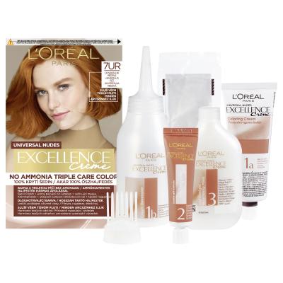 L&#039;Oréal Paris Excellence Creme Triple Protection Tinta capelli donna 48 ml Tonalità 7UR Universal Copper