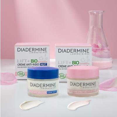 Diadermine Lift+ Bio Sensitiv Anti-Age Day Cream Crema giorno per il viso donna 50 ml