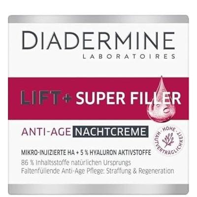 Diadermine Lift+ Super Filler Anti-Age Night Cream Crema notte per il viso donna 50 ml