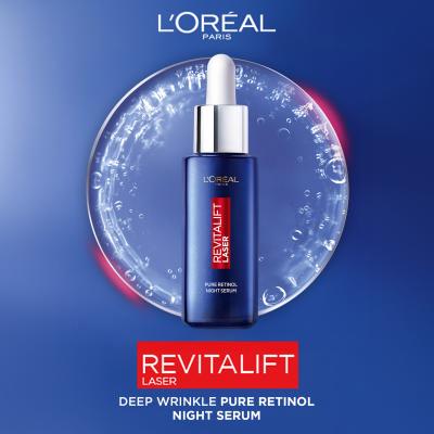 L&#039;Oréal Paris Revitalift Laser Pure Retinol Night Serum Pacco regalo siero notte Revitalift Laser 50 ml + crema giorno Revitalift Laser x3 SPF25 50 ml