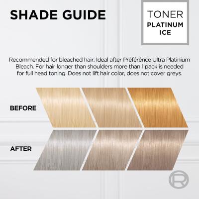 L&#039;Oréal Paris Préférence Le Blonding Toner Tinta capelli donna 60 ml Tonalità Platinum Ice