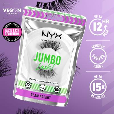 NYX Professional Makeup Jumbo Lash! Glam Accent Ciglia finte donna 1 pz