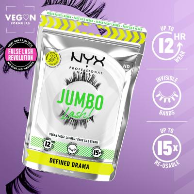 NYX Professional Makeup Jumbo Lash! Defined Drama Ciglia finte donna 1 pz