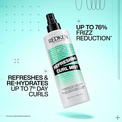 Redken Curl Stylers Refreshing Curl Mist Per capelli ricci donna 250 ml