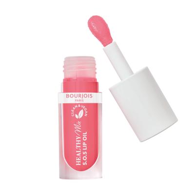 BOURJOIS Paris Healthy Mix Clean &amp; Vegan S.O.S Lip Oil Olio labbra donna 4,5 ml Tonalità 2 Melon Amour