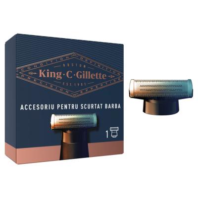 Gillette King C. Style Master Blade Lama di ricambio uomo 1 pz