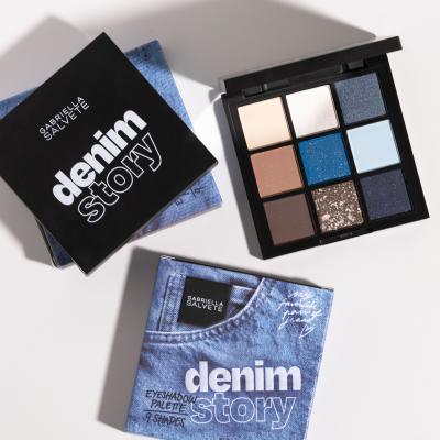 Gabriella Salvete Denim Story Eyeshadow Palette Ombretto donna 34 g