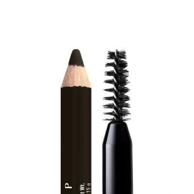 NYX Professional Makeup Powder Louder Brow Pencil Matita sopracciglia donna 1,15 g Tonalità 09 Black