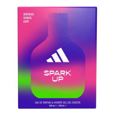 Adidas Vibes Spark Up Pacco regalo eau de parfum 100 ml + doccia schiuma 100 ml