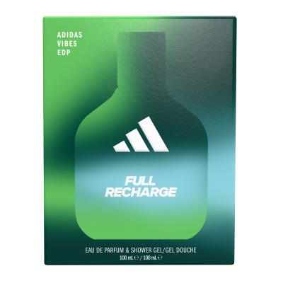 Adidas Vibes Full Recharge Pacco regalo eau de parfum 100 ml + doccia schiuma 100 ml