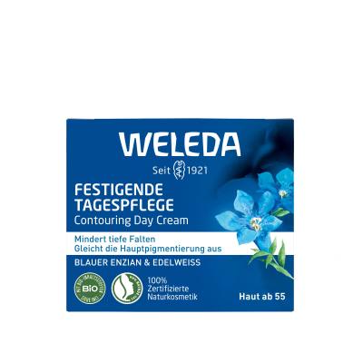 Weleda Blue Gentian &amp; Edelweiss Contouring Day Cream Crema giorno per il viso donna 40 ml