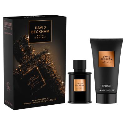 David Beckham Bold Instinct Pacco regalo eau de parfum 50 ml + gel doccia 150 ml