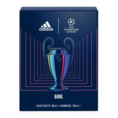 Adidas UEFA Champions League Goal Pacco regalo eau de toilette 100 ml + gel doccia 250 ml