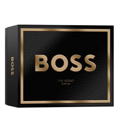 HUGO BOSS Boss The Scent SET1 Pacco regalo eau de toilette 100 ml + eau de toilette 10 ml + gel doccia 100 ml