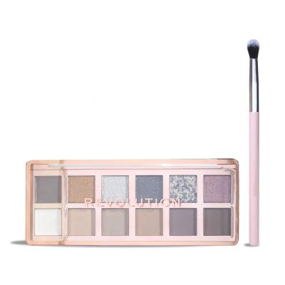 Makeup Revolution London The Smokey Icon Gift Set Pacco regalo palette di ombretti 8,4 g + pennello per ombretto