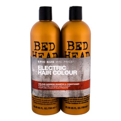 Tigi Bed Head Colour Goddess Pacco regalo shampoo 750 ml + balsamo 750 ml