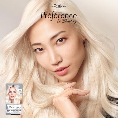 L&#039;Oréal Paris Préférence Le Blonding Tinta capelli donna 60 ml Tonalità Ultra Platinum