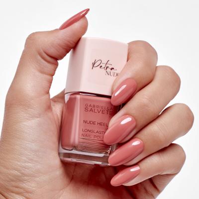 Gabriella Salvete Petra Nude Longlasting Nail Polish Smalto per le unghie donna 11 ml Tonalità Nude Heels