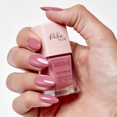 Gabriella Salvete Petra Nude Longlasting Nail Polish Smalto per le unghie donna 11 ml Tonalità Slip Dress