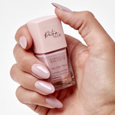 Gabriella Salvete Petra Nude Longlasting Nail Polish Smalto per le unghie donna 11 ml Tonalità Pillow Talk